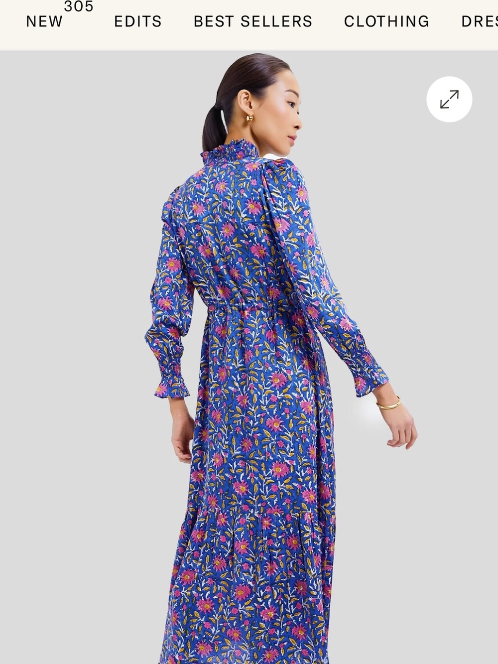 India Collection by Emerson Fry Long-Sleeve Maxi Dress purchased @Tuckernuck - Picture 7 of 7